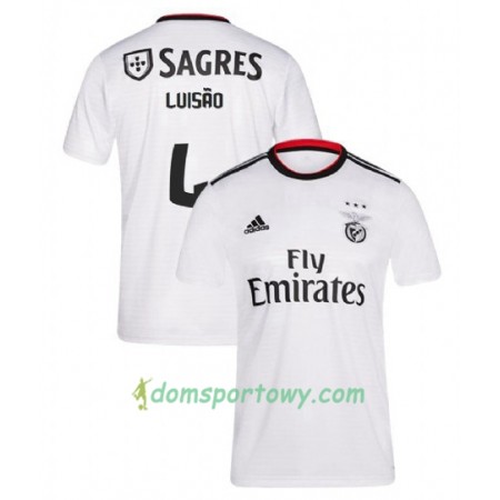 Koszulka Benfica Luisao 4 Wyjazdowe Koszulki Piłkarskie 2018-2019 Krótki Rękaw